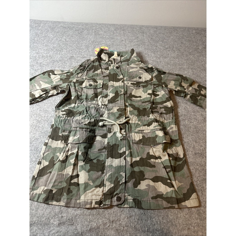Hayden Girls Drawstring Waist Jacket Size Small Camo Print NWT Kids